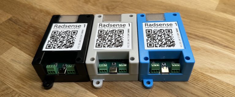 Three colors available for the enclosure