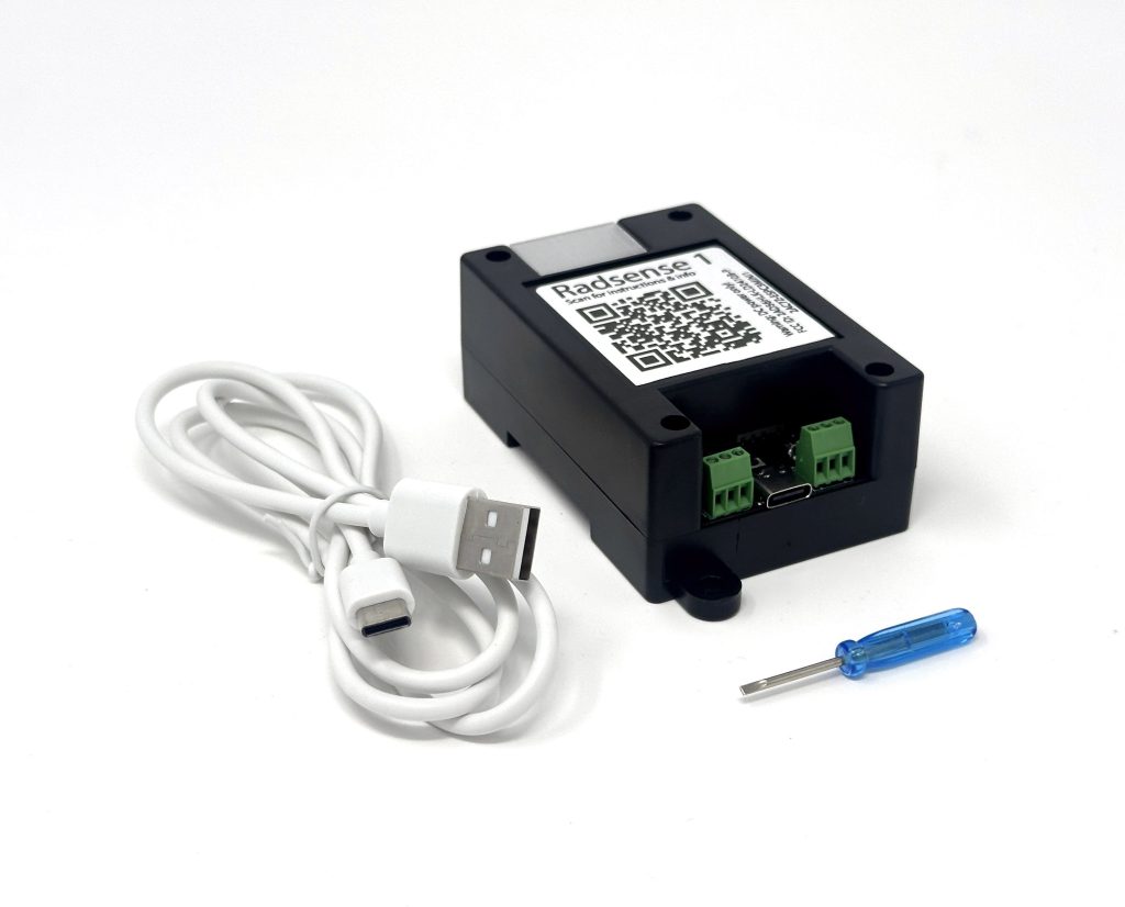RadSense 1 Black box with ascessories